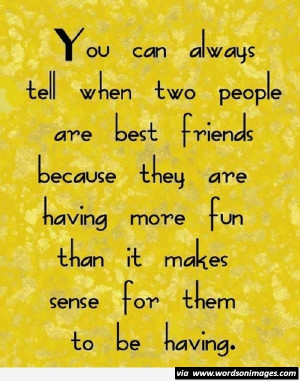 Cute best friend quote short quotes