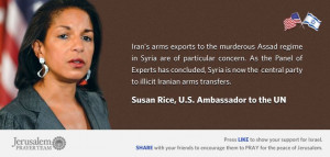Famous Quotes About Israel : Susan Rice : Mike Evans : Jerusalem ...