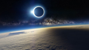 Eclipse Desde Espacio