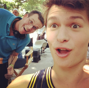 First Day on Set With Ansel Elgort in The Fault in Our Stars Movie