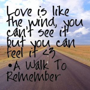 walk to remember.