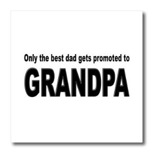 funny quotes only the best dad gets promoted to grandpa iron on heat ...