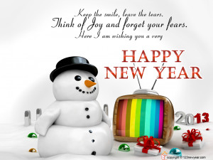 ... with God’s blessing in New Year 2013 to take big strides this year