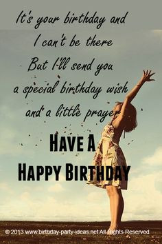 ... prayer Have a happy birthday #cute #birthday #sayings #quotes #