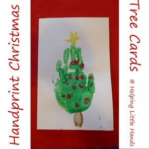 ... make handprints handprint santa christmas this christmas card post is