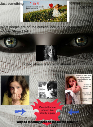 Child Abuse Is A Crying Shame - Children Quote