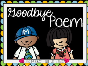 goodbye and good luck poems