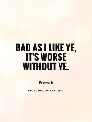 Bad Quotes