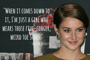 12 Most bizarre Shailene Woodley quotes