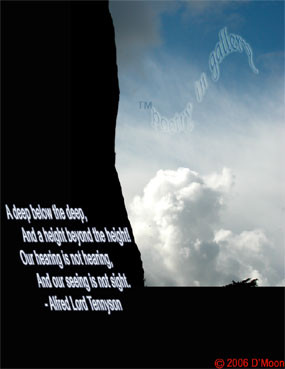 Poem in Art: A deep below the deep... - Alfred Lord Tennyson