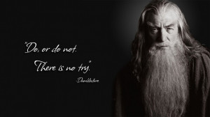 Actor Quotes About Life And Love: Dumble Door Quote In Black White ...
