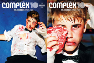 Justin Bieber Gets Beat Up for Complex Mag Covers