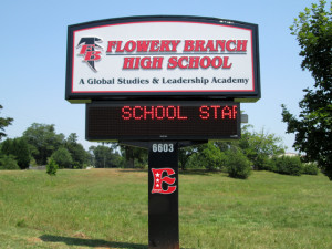 Lighted Outdoor Business Signs