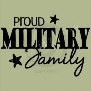 ... army family proud army family vinyl wall art inspirational quotes and