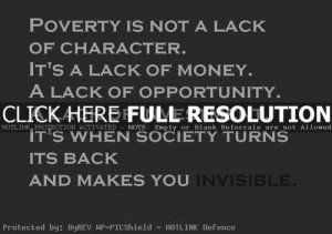 Quotes About Poverty