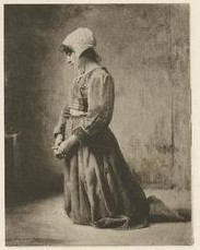 puritan woman praying