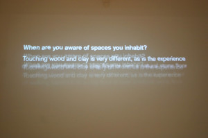 We Will Miss You At Work Quotes Sensing spaces - exhibition at