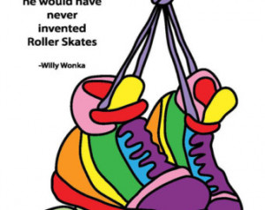 Roller Derby Skates with Inspirational Quote 11X14 Matt Board and ...