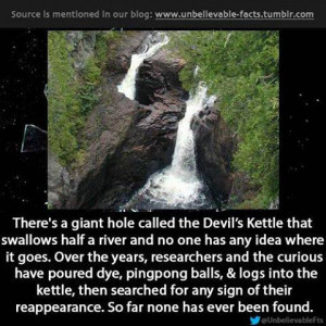Devil's Kettle - Unbelievable facts Picture