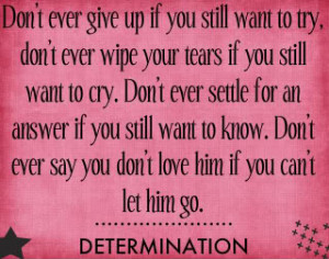Quotes and Sayings :: life-determination-quote.jpg picture by ...