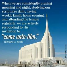 Elder Richard G. Scott- quotes