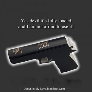 Yes Devil it's fully loaded and i am not afraid to use it!