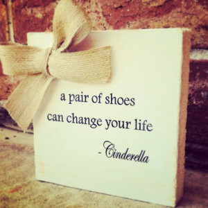 5x5 Cinderella Quote Sign, Inspirational Sign, Office Decor, Wood Sign ...