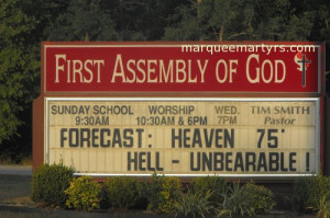 CHURCH MARQUEE SIGNS SAYINGS