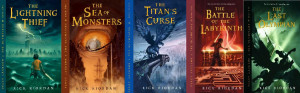 Book Review: Percy Jackson and the Olympians Series by Rick Riordan