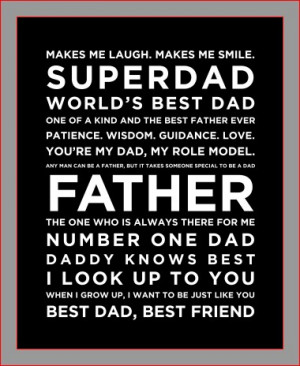 Real Father Quotes For father's day (just pay