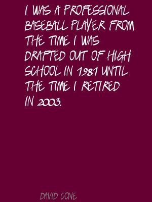 Professional Baseball Player Quotes