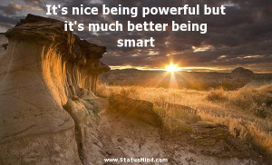 Quotes about being smart