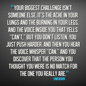 Your biggest challenge ° quote