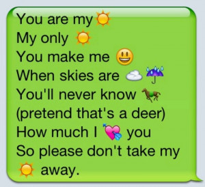 love song lyrics in emoji texts @Samantha @This Home Sweet Home Blog ...