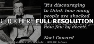 Noel Coward Quotes and Sayings, wise
