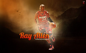 Ray Allen, Miami Heat Desktop Wallpapers and Backgrounds