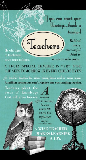 Teacher Quotes