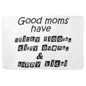 Funny mom quotes gifts unique kitchen towels