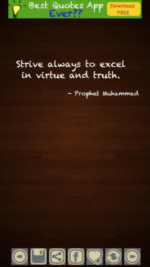 Prophet Muhammad Quotes FREE! - screenshot