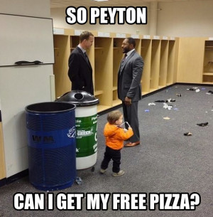 Photos: Peyton Manning's Pot-and-Pizza Comment Proves Meme Makers Were ...