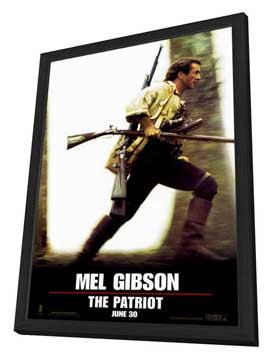 The Patriot - 27 x 40 Movie Poster - Style A - in Deluxe Wood Frame