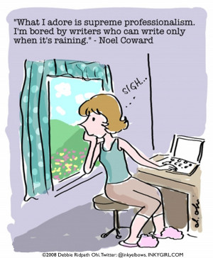 Tip for aspiring writers & illustrators: Make a routine and then stick ...