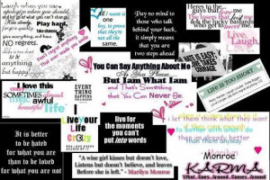 quotes about me being me