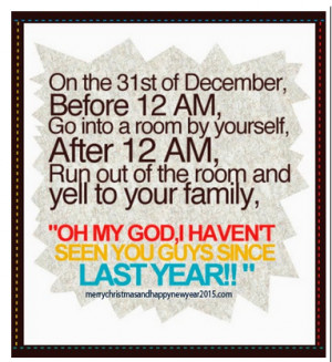 Best Happy new year 2015 funny quotes and sayings