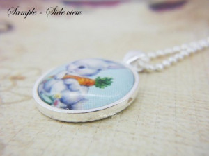 Sassy quote counterproductive attitude glass 1 inch necklace keychain