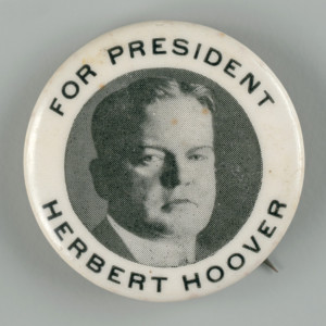 What State Was Herbert Hoover Elected From