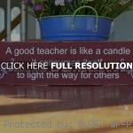 ... quote teacher, quotes, sayings, candle, good teacher, meaningful happy