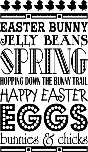 EASTER BUNNY JELLY BEANS SPRING HOPPING DOWN THE BUNNY TRAIL...
