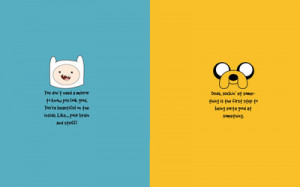 Adventure Time motivation wallpaper