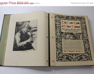 ON SALE The Notebook of Elbert Hubb ard, published in 1927, a vintage ...